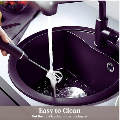 USB Rechargeable Electric Handheld Milk Frother